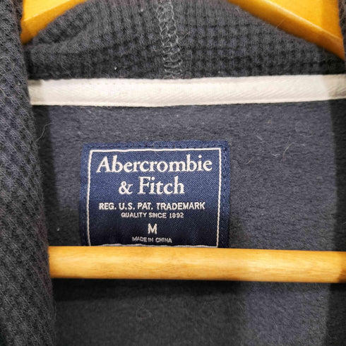 アバクロンビーアンドフィッチ Abercrombie & Fitch Y2K パンク ダメージ グランジ プルオーバーパーカー メンズ import:M