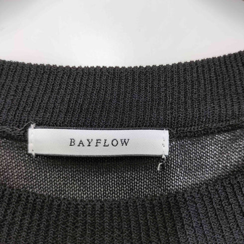 ベイフロー BAYFLOW N/S シースルートップス レディース F