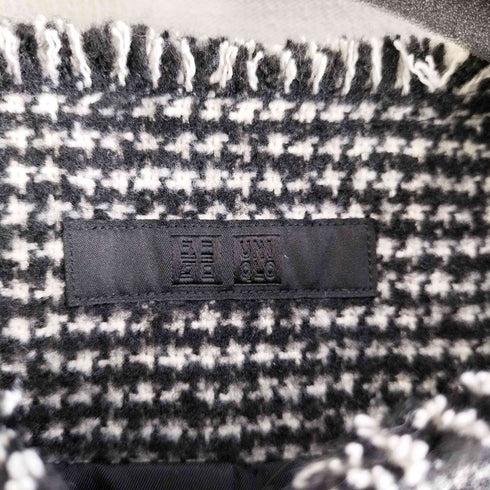 ユニクロ UNIQLO ツイードジャケット レディース JPN:M