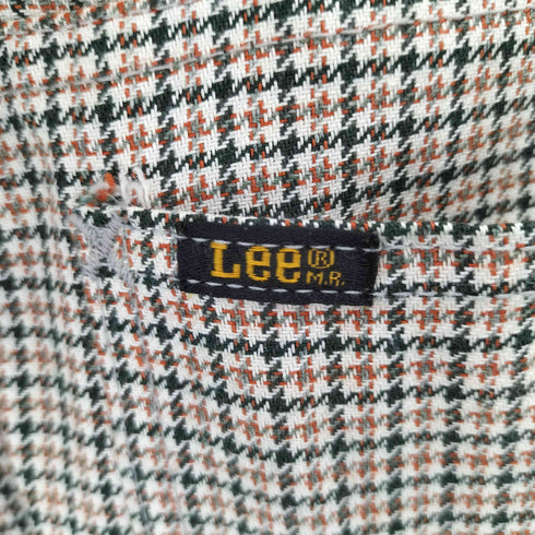 リー Lee 42TALON MADE IN USA 70S~80S 千鳥格子 フレアパンツ ブーツカット レディース