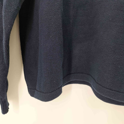 チャップスラルフローレン CHAPS RALPH LAUREN 90S 星条旗刺繍 クルーネックコットンニット メンズ import:XL