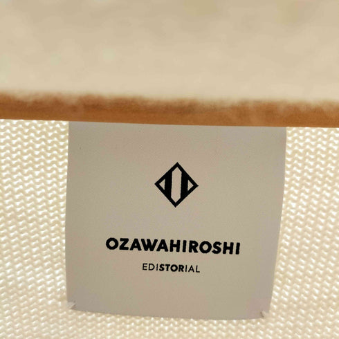OZAWA HIROSHI EDISTORIAL ポケット モックネック ウールニット メンズ
