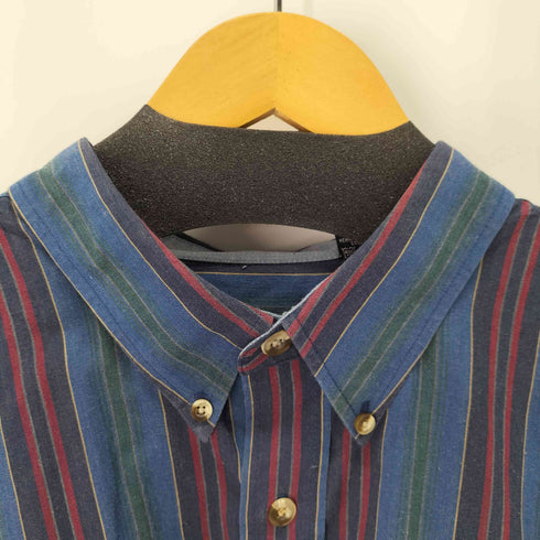 ヴァンヒューゼン VAN HEUSEN 00-90S BD L/S ストライプシャツ メンズ XXLT