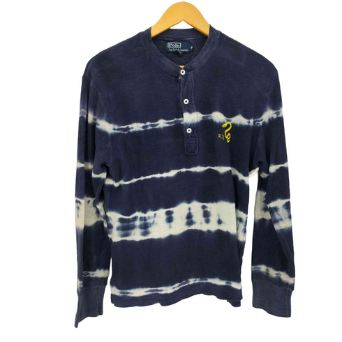 ポロバイラルフローレン Polo by RALPH LAUREN ヘンリーネック ガーメントダイ サーマル L/S カットソー メンズ JPN:M