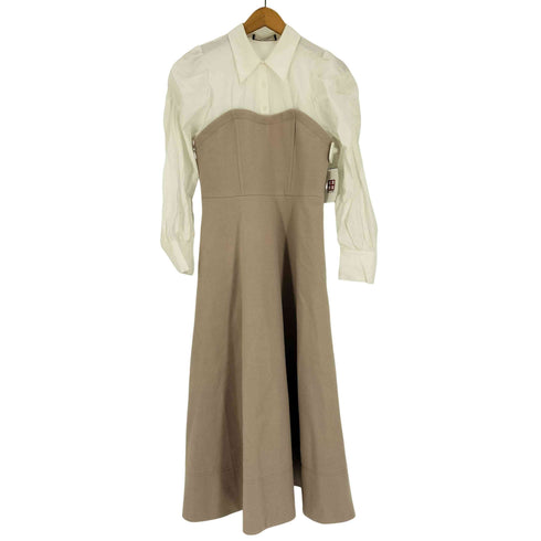 ジルスチュアートエンディローブ JILLSTUART Endy ROBE 22AW ユリア ドレス ドッキング ワンピース レディース JPN:2