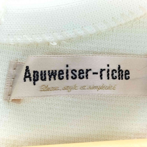 アプワイザーリッシェ Apuweiser riche ニットワンピース レディース