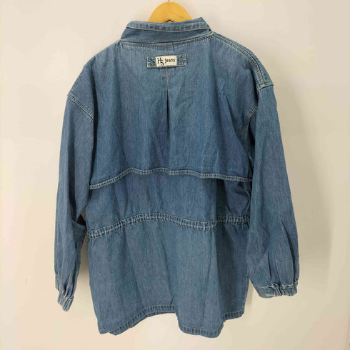 フロントデザインデニムジャケット レディース import:M