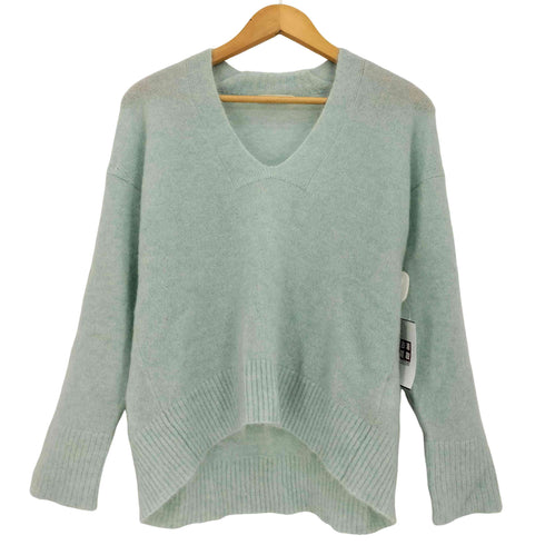 マカフィー MACPHEE MOHAIR STRETCH Vネックプルオーバー レディース JPN:S