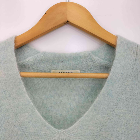 マカフィー MACPHEE MOHAIR STRETCH Vネックプルオーバー レディース JPN:S