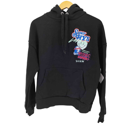 ヒステリックグラマー HYSTERIC GLAMOUR GENZAI COLLAGE HOODIE メンズ JPN:M