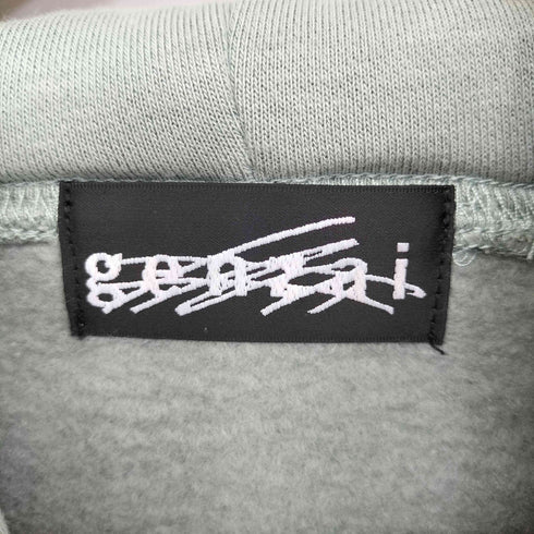 ゲンザイ genzai MELT プリント L/S パーカー メンズ JPN:M