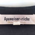 アプワイザーリッシェ Apuweiser riche シャーリングティアードニットミニワンピース レディース JPN:1