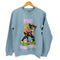 パラダイスニューヨーク PARADISE NYC Fuck Everything Crew - Light Blue メンズ import:S