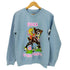 パラダイスニューヨーク PARADISE NYC Fuck Everything Crew - Light Blue メンズ import:S