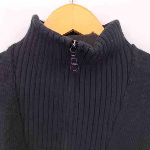 BASICKS KNITWEAR ハーフジップS/Sニット メンズ JPN:S