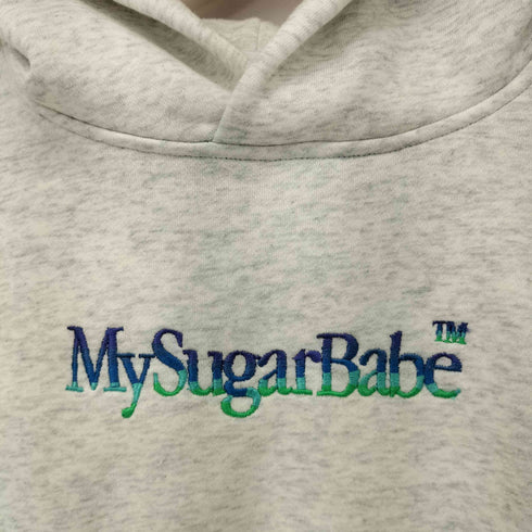 マイシュガーベイブ My Sugar Babe / MSB SUNSET/SUNRISE EMBROIDERY HOODIE メンズ JPN:M