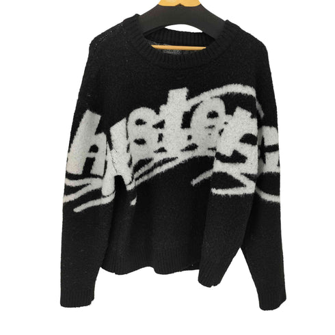 ヒステリックグラマー HYSTERIC GLAMOUR BIG LOGO KNIT メンズ JPN:M