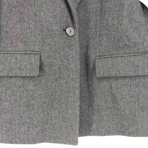 ザラ ZARA ツイード テーラードジャケット レディース US S