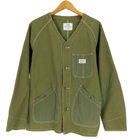 スミス SMITH’S 別注 ヘリンボーン カバーオール ジャケット メンズ import:L