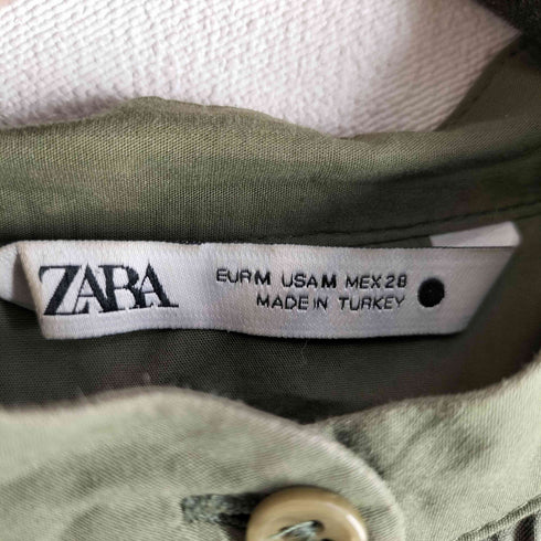 ザラ ZARA ポプリンシャツ レディース M