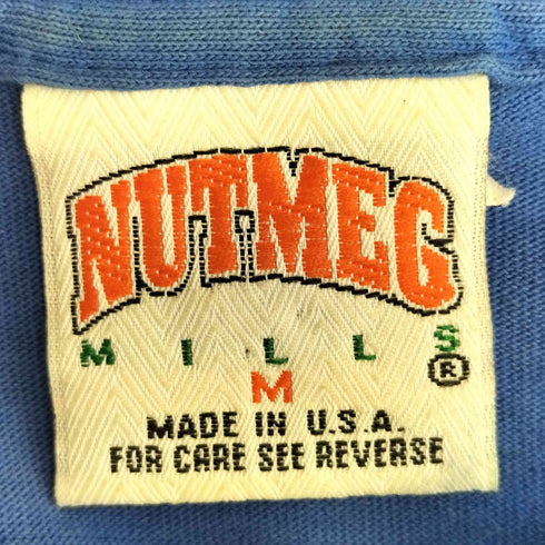 ナツメグ NUTMEG USA製 アメフト Tシャツ メンズ import:M