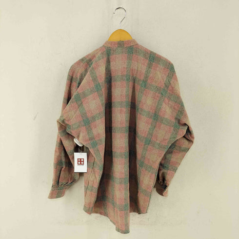 carry back イタリア製 アンゴラ混 グランパシャツ メンズ import:M