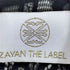 ZAYAN THE LABEL 刺繍 オーガンジー ノースリーブワンピース レディース