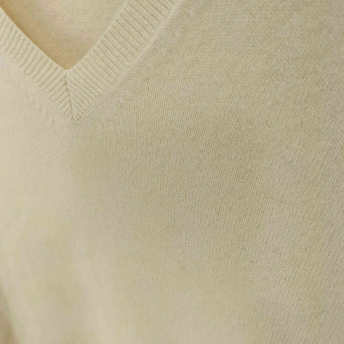 ユニクロ UNIQLO カシミヤVネックセーター レディース JPN:M