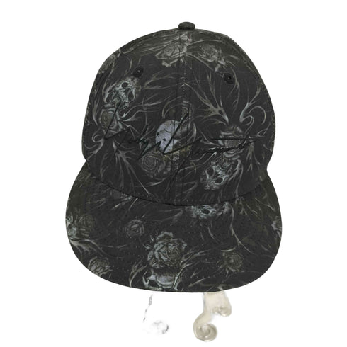 ヨウジヤマモト Yohji Yamamoto 59FIFTY キャップ スカル&ローズプリント メンズ 7 7/8