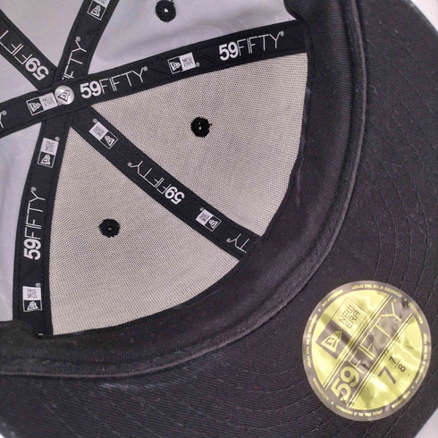 ヨウジヤマモト Yohji Yamamoto 59FIFTY キャップ スカル&ローズプリント メンズ 7 7/8