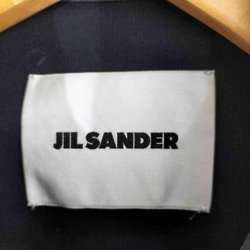 ジルサンダー JIL SANDER 20SS ARCHER FF EMB LIGHT COTTON CANVAS オーバーシャツ メンズ 37