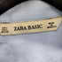 ザラベーシック ZARABASIC ラインデザイン ビッグシルエット L/S シャツ レディース import:L