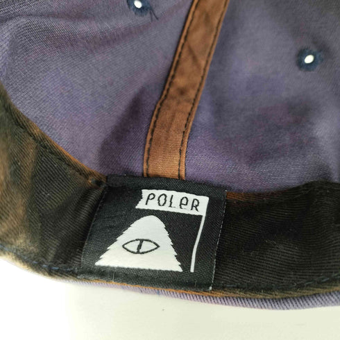 ポーラー POLER ロゴパッチ 6パネルキャップ メンズ