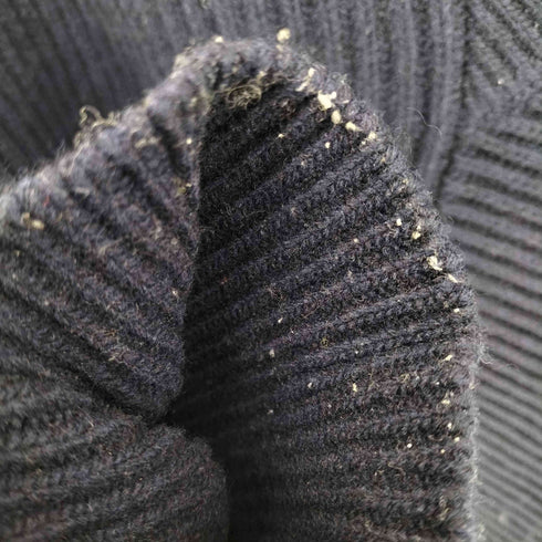SALT+JAPAN 19AW ツートン Vネック スリットニット レディース 38