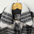 ザラ ZARA アクリル混フリンジチェックシャツジャケット レディース import:S