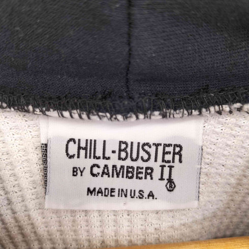キャンバー CAMBER CHILL-BUSTER MADE IN USA ダブルフェイス 裏地サーマル ジップパーカー メンズ