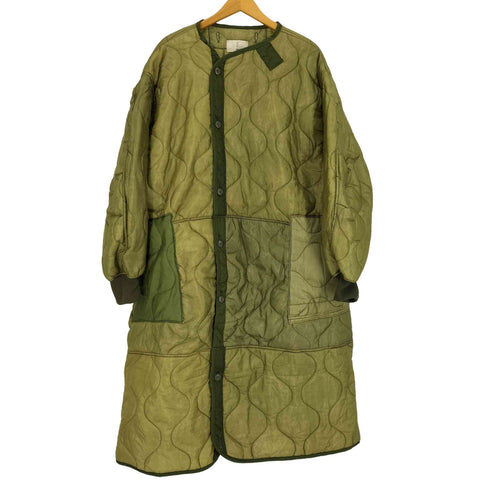 ability RE PRODUCT COLLECTION RE MAKE M-65 QUILTING LONG COAT リメイクキルティングライナージャケット カーディガン キルティングコート メンズ import:L