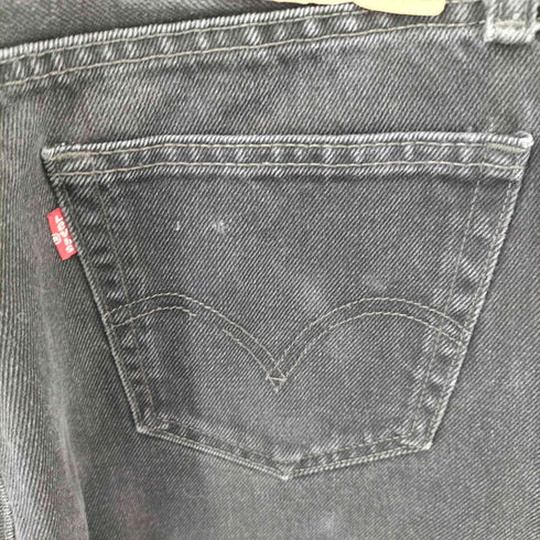 リーバイス Levis MADE IN MEZXICO REGULAR FIT 505 後染めブラックデニム メンズ W30/L32