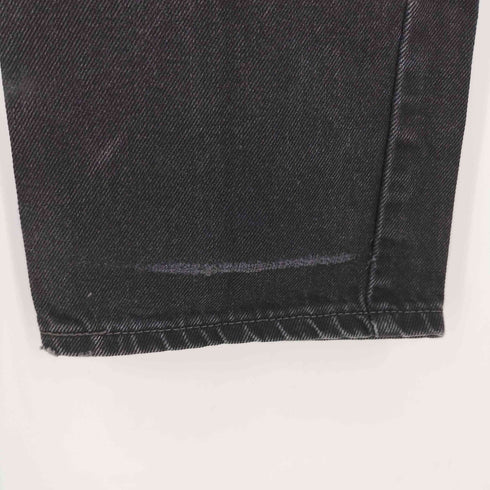 リーバイス Levis MADE IN MEZXICO REGULAR FIT 505 後染めブラックデニム メンズ W30/L32