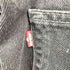 リーバイス Levis MADE IN MEZXICO REGULAR FIT 505 後染めブラックデニム メンズ W30/L32