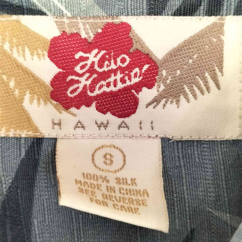 Hilo Hattie シルク100 アロハシャツ メンズ import:S