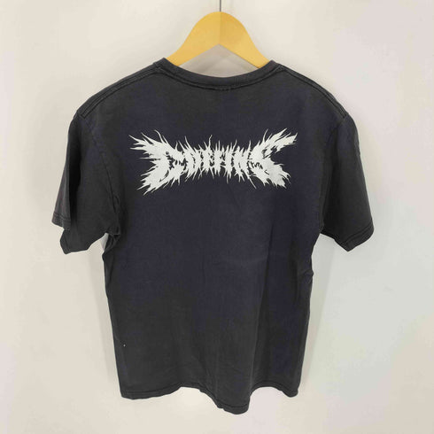 両面プリント バンドTシャツ メンズ import:M