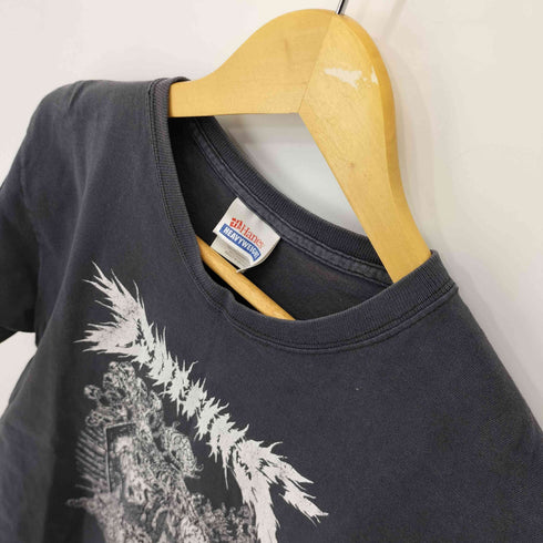 両面プリント バンドTシャツ メンズ import:M