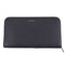 サンローランパリ SAINT LAURENT PARIS Deep Marine Leather Zip-around Wallet ラウンドファスナー長財布 メンズ