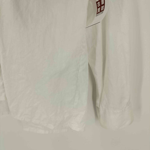 NEW FAST 80S 刺繍 ストライプ L/S ドレス シャツ メンズ