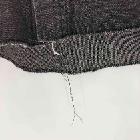 ラングラー Wrangler REGULAR FIT 80S 先染め ブラックデニムウエスタンシャツ 15 1/2 メンズ 15 1/2