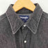 ラングラー Wrangler REGULAR FIT 80S 先染め ブラックデニムウエスタンシャツ 15 1/2 メンズ 15 1/2