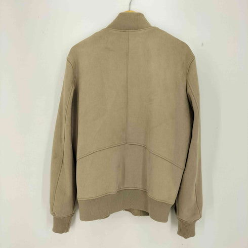 ザラ ZARA フェイクスエード ハイネックブルゾン メンズ import:M
