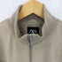 ザラ ZARA フェイクスエード ハイネックブルゾン メンズ import:M