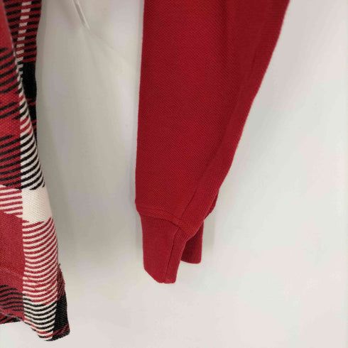 トミーヒルフィガー TOMMY HILFIGER 90S タータンチェック L/S ポロシャツ メンズ JPN:XL